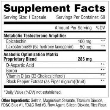 Metabolic nutrition - MYOGROW 90 caps Metabolic Nutrition